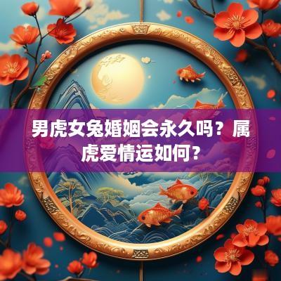 男虎女兔婚姻会永久吗？属虎爱情运如何？