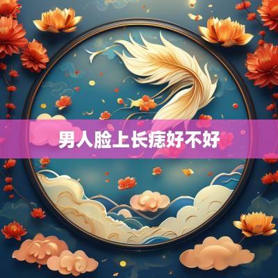 男人脸上长痣好不好