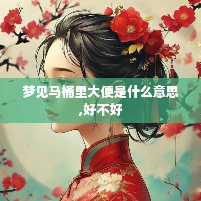 梦见马桶里大便是什么意思,好不好