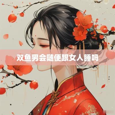 双鱼男会随便跟女人睡吗
