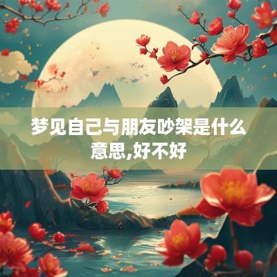 梦见自己与朋友吵架是什么意思,好不好