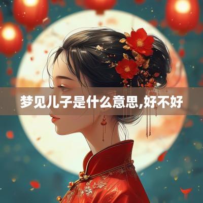 梦见儿子是什么意思,好不好