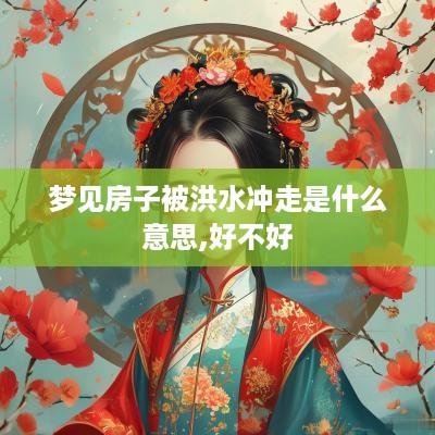 梦见房子被洪水冲走是什么意思,好不好