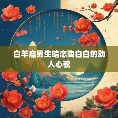 白羊座男生暗恋陶白白的动人心弦