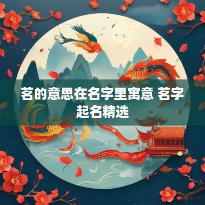 茗的意思在名字里寓意 茗字起名精选
