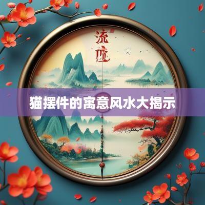 猫摆件的寓意风水大揭示
