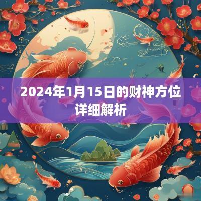 2025年1月15日的财神方位详细解析