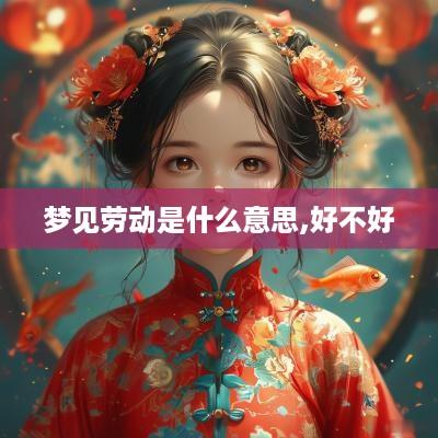 梦见劳动是什么意思,好不好