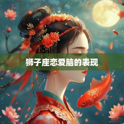 狮子座恋爱脑的表现