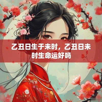 乙丑日生于未时，乙丑日未时生命运好吗