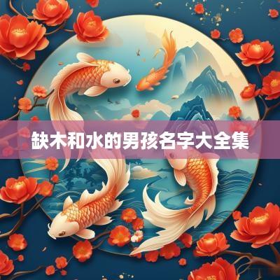 缺木和水的男孩名字大全集