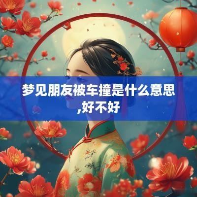 梦见朋友被车撞是什么意思,好不好