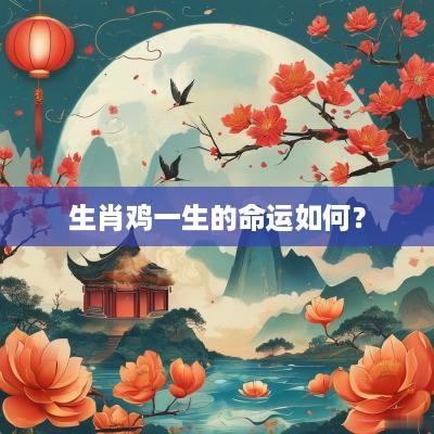 生肖鸡一生的命运如何？