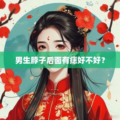 男生脖子后面有痣好不好？