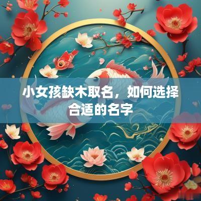 小女孩缺木取名，如何选择合适的名字