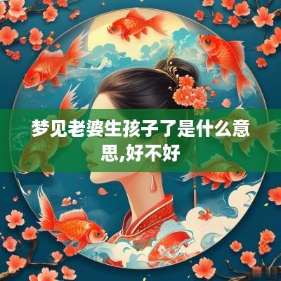 梦见老婆生孩子了是什么意思,好不好