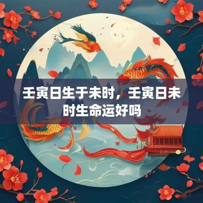 壬寅日生于未时，壬寅日未时生命运好吗