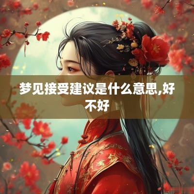 梦见接受建议是什么意思,好不好