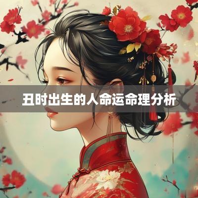 丑时出生的人命运命理分析