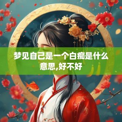 梦见自己是一个白痴是什么意思,好不好