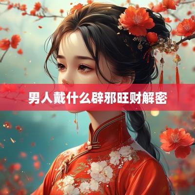 男人戴什么辟邪旺财解密