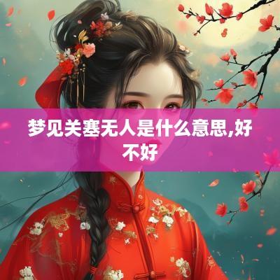 梦见关塞无人是什么意思,好不好