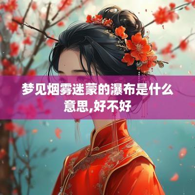 梦见烟雾迷蒙的瀑布是什么意思,好不好