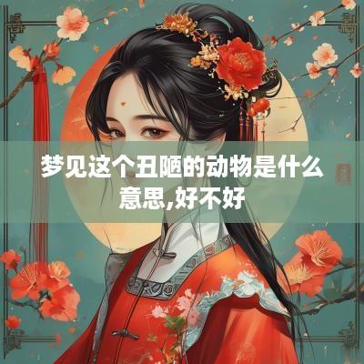 梦见这个丑陋的动物是什么意思,好不好