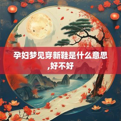 孕妇梦见穿新鞋是什么意思,好不好