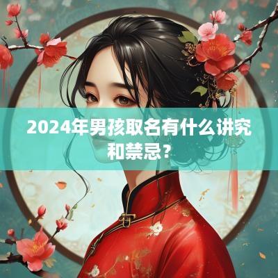 2025年男孩取名有什么讲究和禁忌？