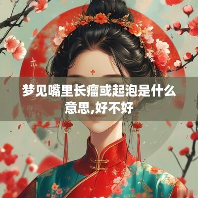 梦见嘴里长瘤或起泡是什么意思,好不好