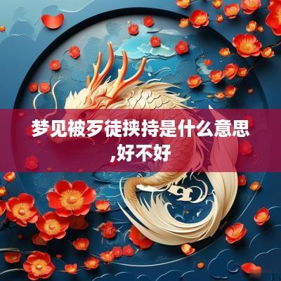 梦见被歹徒挟持是什么意思,好不好