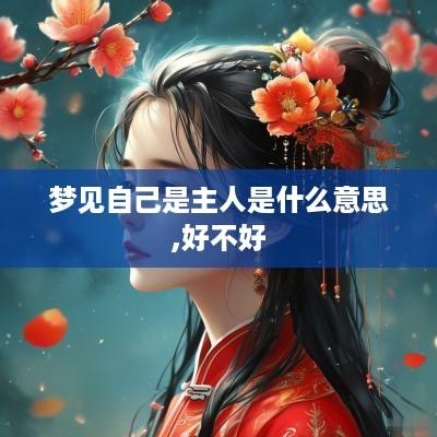 梦见自己是主人是什么意思,好不好