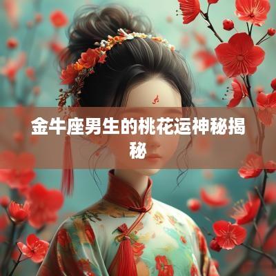 金牛座男生的桃花运神秘揭秘