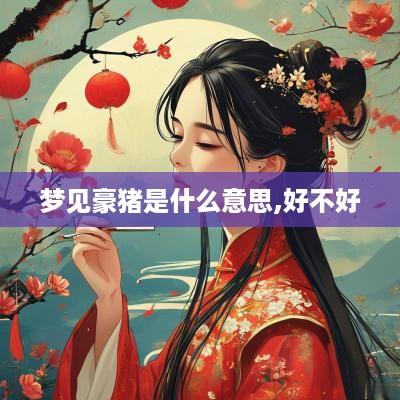 梦见豪猪是什么意思,好不好