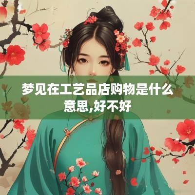 梦见在工艺品店购物是什么意思,好不好