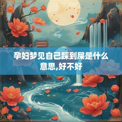 孕妇梦见自己踩到屎是什么意思,好不好