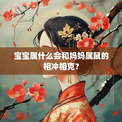 宝宝属什么会和妈妈属鼠的相冲相克？