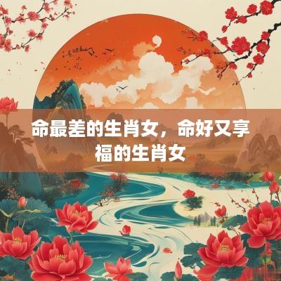 命最差的生肖女，命好又享福的生肖女