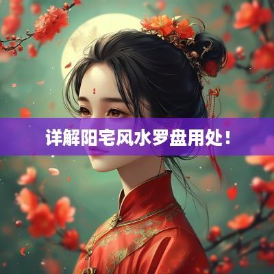 详解阳宅风水罗盘用处！