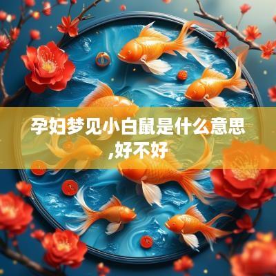 孕妇梦见小白鼠是什么意思,好不好