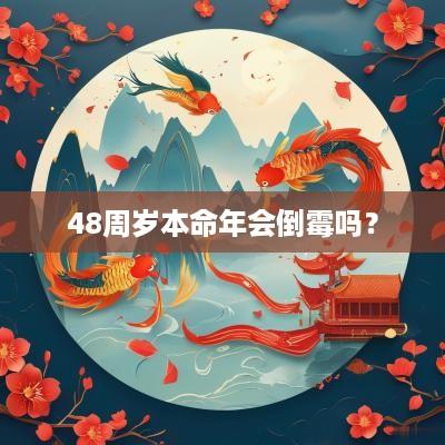 48周岁本命年会倒霉吗？