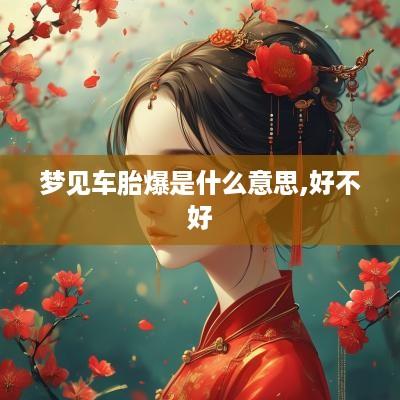 梦见车胎爆是什么意思,好不好