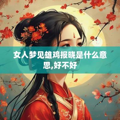 女人梦见雄鸡报晓是什么意思,好不好