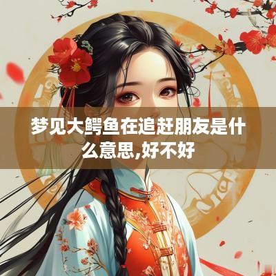 梦见大鳄鱼在追赶朋友是什么意思,好不好