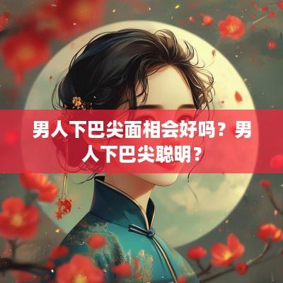 男人下巴尖面相会好吗？男人下巴尖聪明？