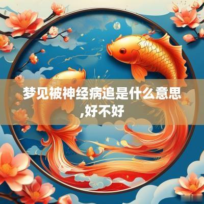 梦见被神经病追是什么意思,好不好