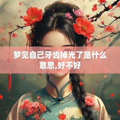 梦见自己牙齿掉光了是什么意思,好不好