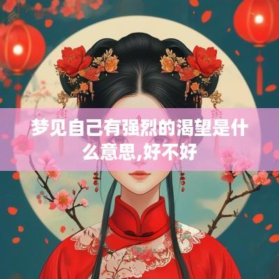 梦见自己有强烈的渴望是什么意思,好不好