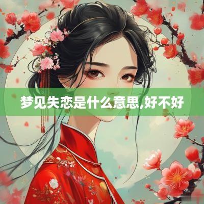 梦见失恋是什么意思,好不好